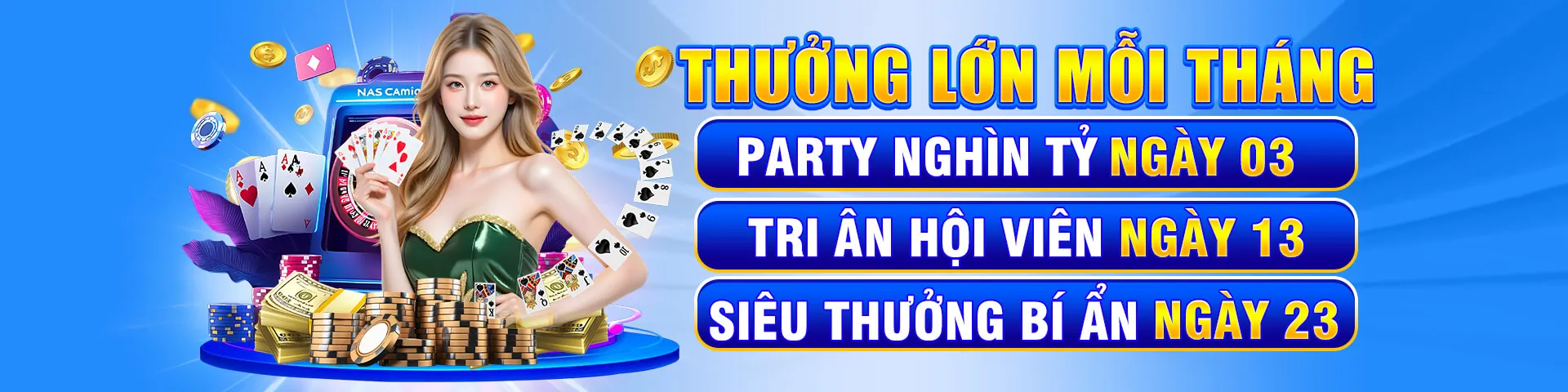 Hình ảnh chính các ưu đãi mới nhất tại Awin Casino